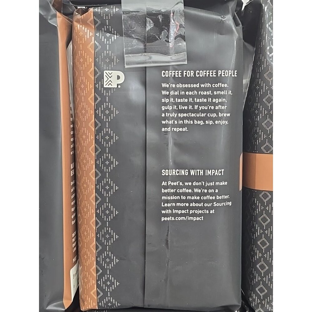 Peets Coffee Major Dickasons Blend Dark Roast Ground 10.5oz 3 Pack Fresh 2026 - Picture 4 of 4